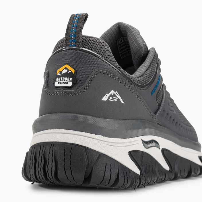 Pantofi de trekking pentru bărbați SKECHERS Arch Fit Road Walker Recon cărbune 9