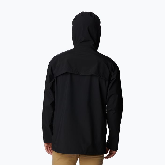 Jachetă de ploaie Columbia Ibex II negru pentru bărbați 2036921010 2