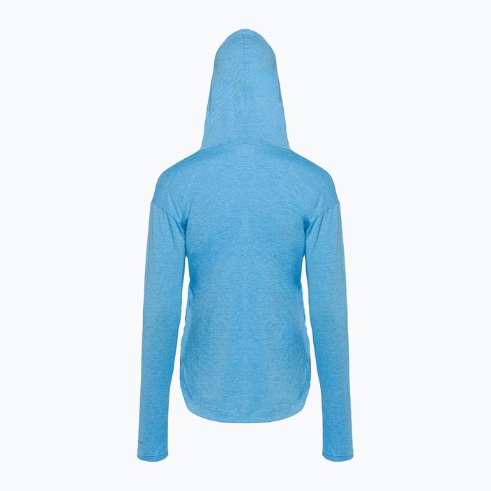 Bluză de trekking pentru femei Columbia Sun Trek EU Hooded Pullover albastră 1981541 7