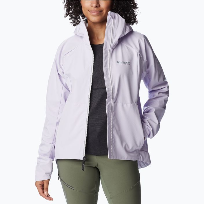 Columbia Platinum Peak jachetă softshell pentru femei mov 2035021568 3