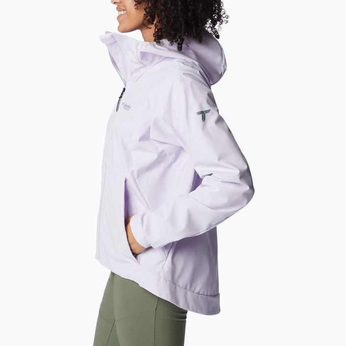 Columbia Platinum Peak jachetă softshell pentru femei mov 2035021568 4