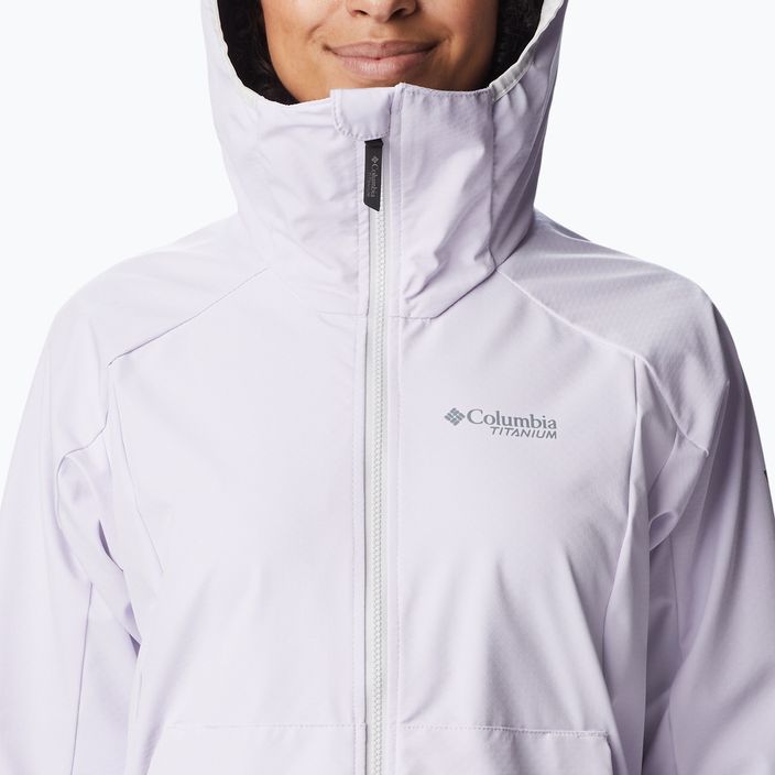 Columbia Platinum Peak jachetă softshell pentru femei mov 2035021568 6