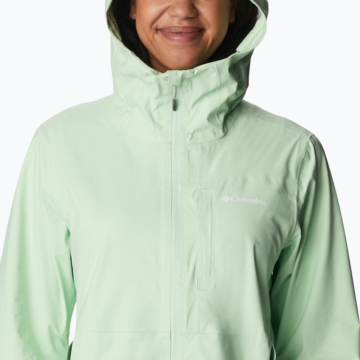 Jachetă de ploaie Columbia pentru femei Omni-Tech Ampli-Dry verde 1938973372 9