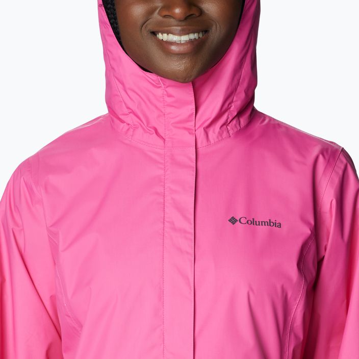 Columbia Arcadia II jachetă de ploaie pentru femei roz 1534115656 6