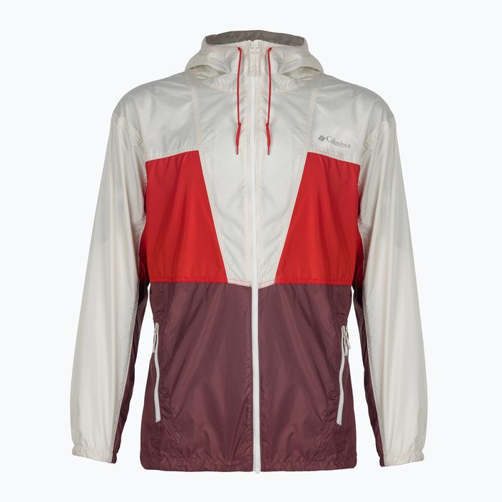 Jachetă de vânt pentru bărbați Columbia Trail Traveler light stafide/spicy/chalk 2036873640