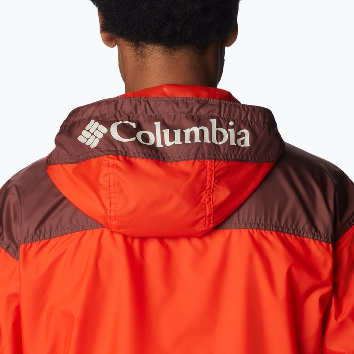 Jachetă de vânt pentru bărbați Columbia Challenger roșu 1714291839 5