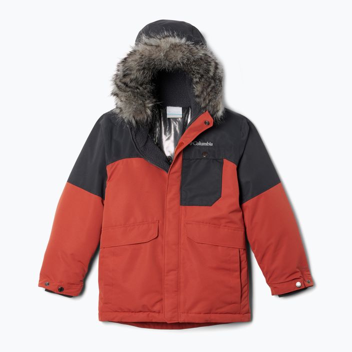 Columbia Nordic Strider jachetă de puf pentru copii roșu/șoim roșu/șoim
