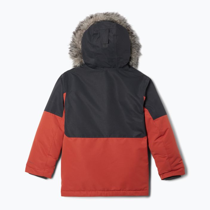 Columbia Nordic Strider jachetă de puf pentru copii roșu/șoim roșu/șoim 2