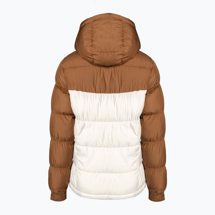 Columbia Pike Lake Insulated II jachetă din puf pentru femei de culoare camel maro/cretă 9