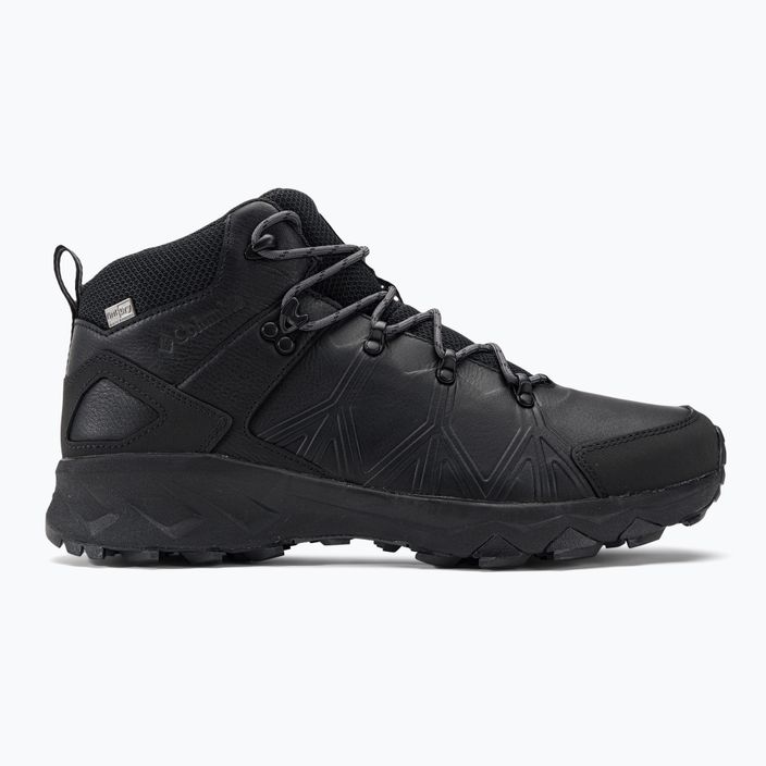 Columbia Peakfreak II Mid Outdry Leather negru/grafit pentru bărbați cizme de drumeție 2