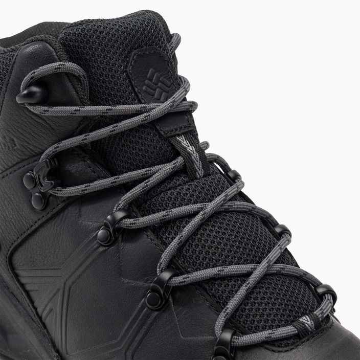 Columbia Peakfreak II Mid Outdry Leather negru/grafit pentru bărbați cizme de drumeție 12
