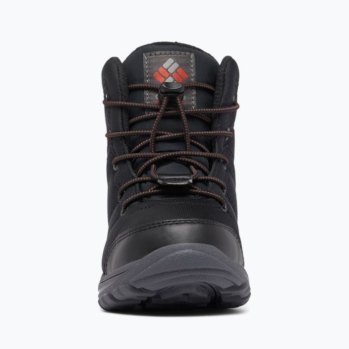 Columbia FAIRBANKS Omni-Heat cizme de drumeție pentru tineret negru/roșu de picătură 14