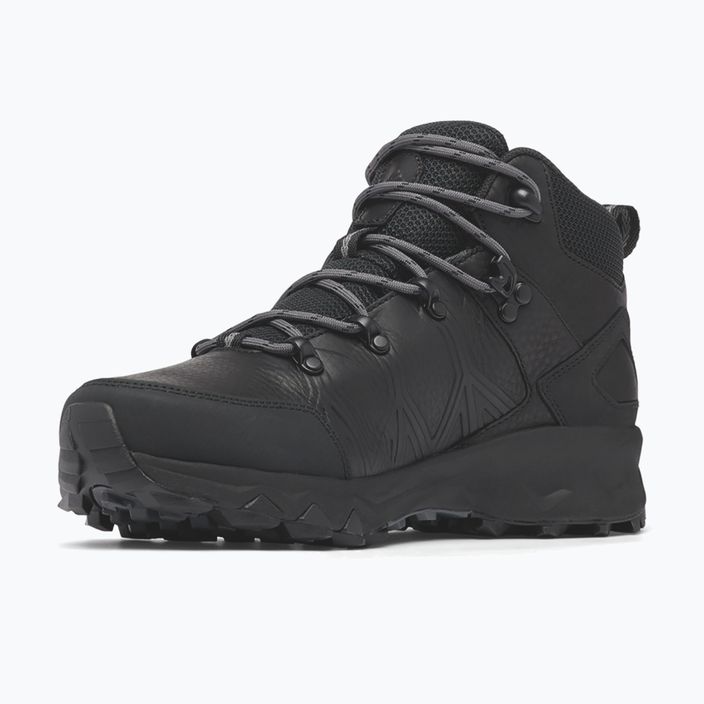 Columbia Peakfreak II Mid Outdry Leather negru/grafit cizme de drumeție pentru femei 16