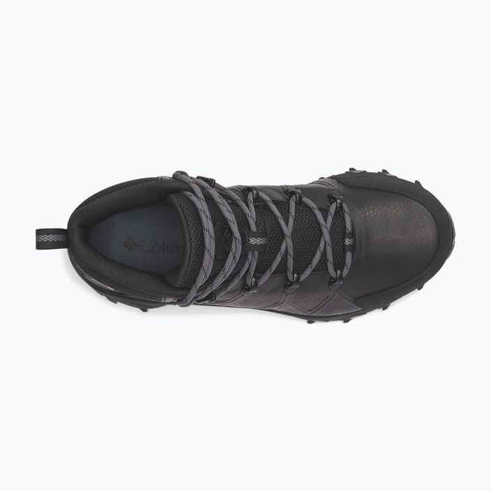 Columbia Peakfreak II Mid Outdry Leather negru/grafit cizme de drumeție pentru femei 19