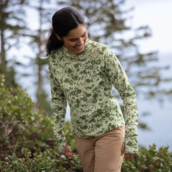 Bluză de trekking pentru femei Columbia Summit Valley sage leaf popflorid 7