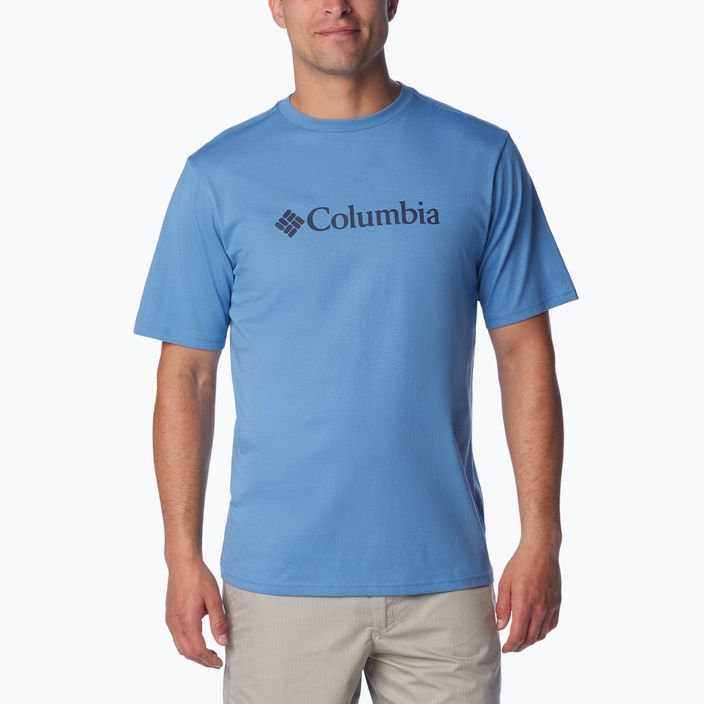 Tricou pentru bărbați Columbia CSC Basic Logo skyler/collegiate navy csc branded