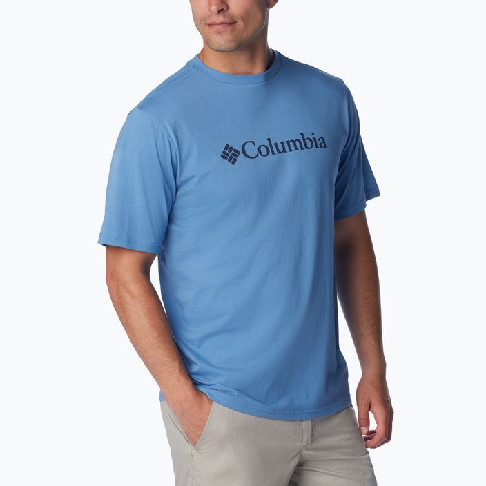 Tricou pentru bărbați Columbia CSC Basic Logo skyler/collegiate navy csc branded 2