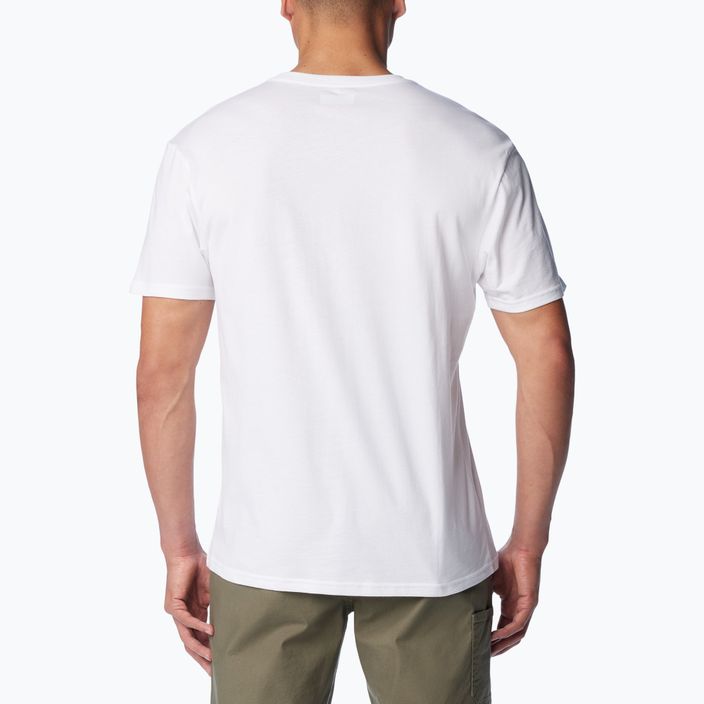 Tricou pentru bărbați Columbia CSC Basic Logo white/csc retro logo 3