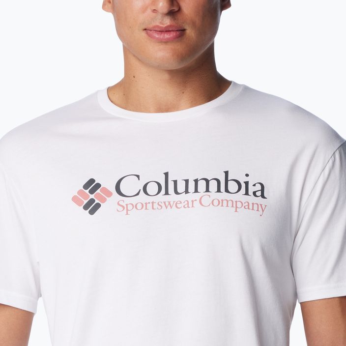 Tricou pentru bărbați Columbia CSC Basic Logo white/csc retro logo 5