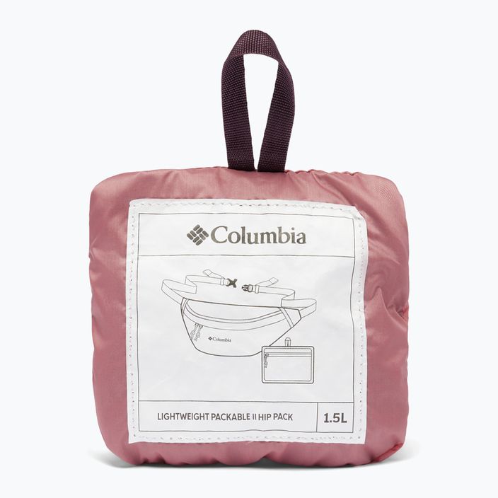 Borsetă Columbia Lightweight Packable Hip 2 l pink agave/ moonvista 4