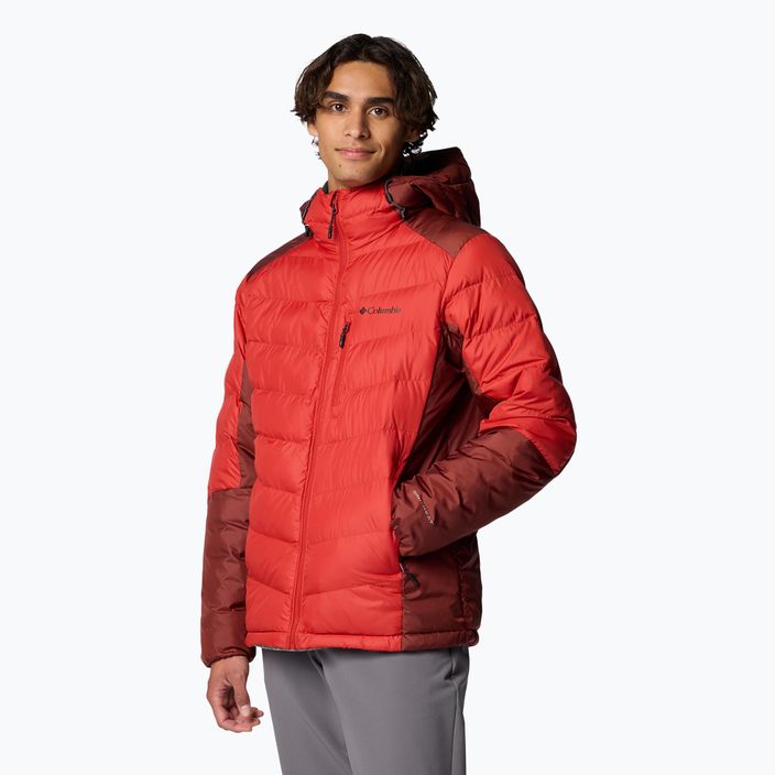 Columbia Labyrinth Loop II Hooded sail red/ spice bărbați în jos sacou 4