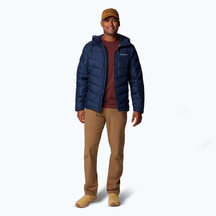 Columbia Labyrinth Loop II Hooded jachetă pentru bărbați Collegiate Navy 2