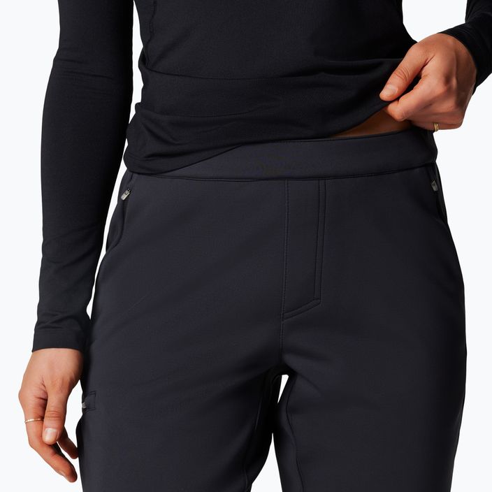 Pantaloni de trekking pentru femei Columbia Vast Canyon High black 4