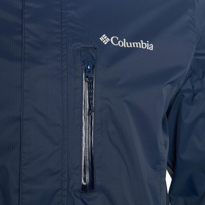 Geacă de ploaie pentru bărbați Columbia Pouring Adventure III collegiate navy 3