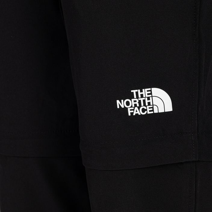 Pantaloni de drumeție pentru copii The North Face Exploration Convertible negru NF0A7R12JK31 4