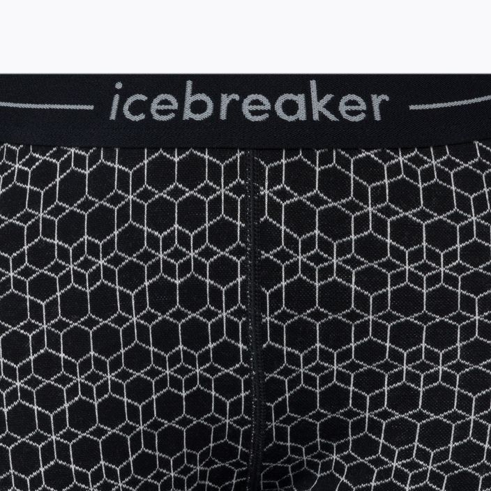 Pantaloni termici pentru femei Icebreaker 250 Vertex Alpine Geo 001 negru 8