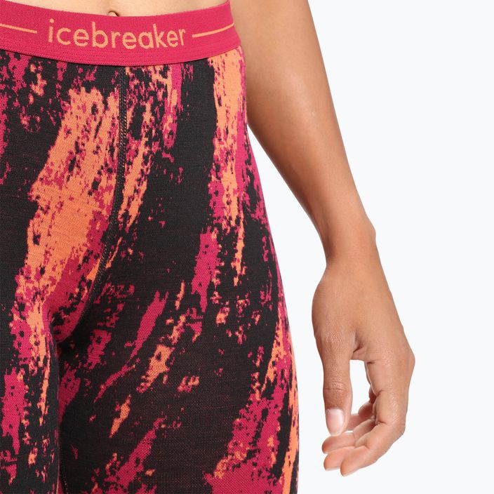 Pantaloni termici pentru femei Icebreaker 250 Vertex Sedimentary 650 roșu IB0A56ID6741 4