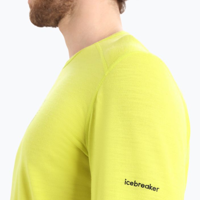 Tricou termic Icebreaker 200 Oasis pentru bărbați galbenIB0A56KG5651 5