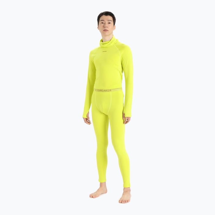 Pantaloni termici Icebreaker Merino 700 galben pentru bărbați IB0A56B95651 2