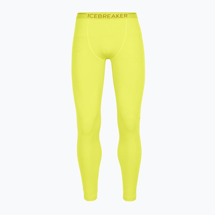 Pantaloni termici Icebreaker Merino 700 galben pentru bărbați IB0A56B95651 6