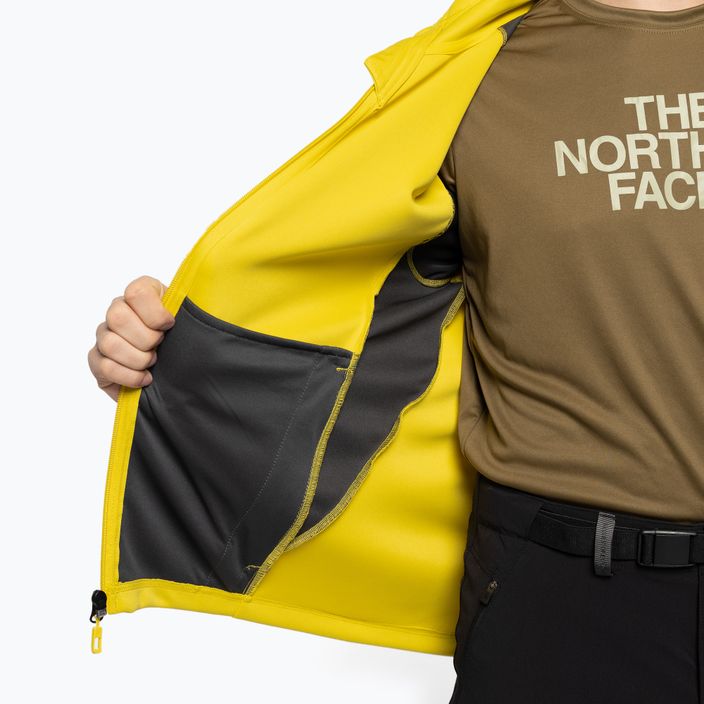 Jachetă de trekking pentru bărbați The North Face AO Midlayer FZ Hoodie FZ galben NF0A5IMFW8B1 8