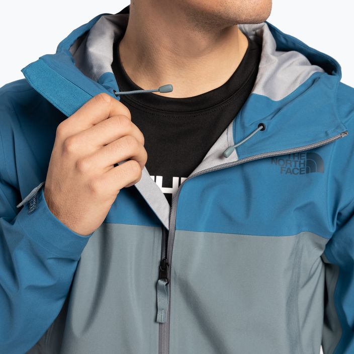 Jachetă de ploaie pentru bărbați The North Face Dryzzle Flex Futurelight albastru NF0A7QB14AG1 11