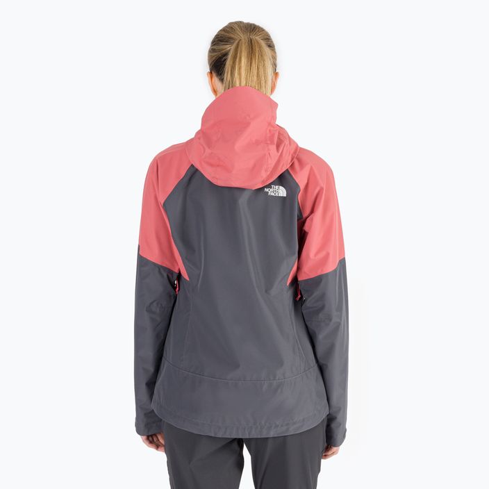 Jachetă de ploaie pentru femei The North Face Diablo Dynamic JKT gri-roz NF0A555W59L1 4