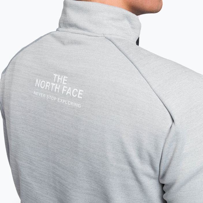 Bărbați The North Face MA 1/4 Zip 1/4 fleece sweatshirt gri deschis NF0A5IESGAU1 7