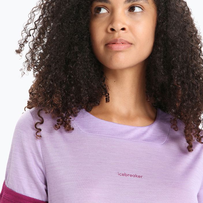 Icebreaker tricou termic pentru femei Zoneknit violet IB0A56OU8231 4