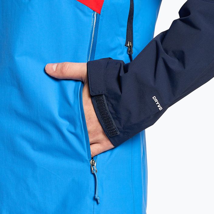 Jachetă de ploaie pentru bărbați The North Face Stratos albastru marin și roșu NF00CMH9IM51 4