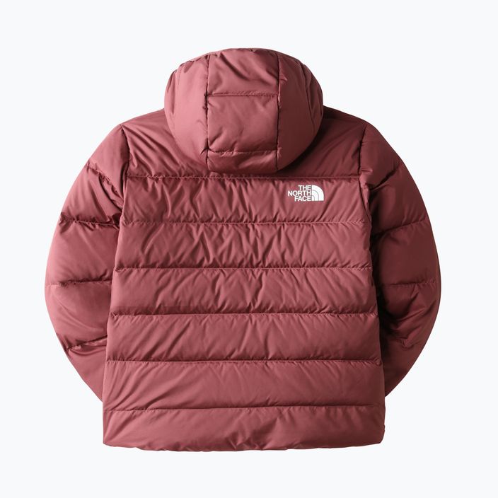 Jachetă de puf pentru copii The North Face Printed Revrs North Down Hooded pink NF0A7WOY6R41 2