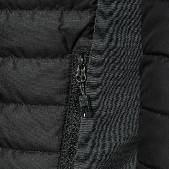 Jachetă bărbătească The North Face Insulation Hybrid pentru bărbați, negru/gri de asfalt 10