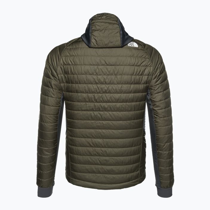 Jachetă hibridă The North Face Insulation Hybrid pentru bărbați, nou, verde taupe/asfalt gri 2