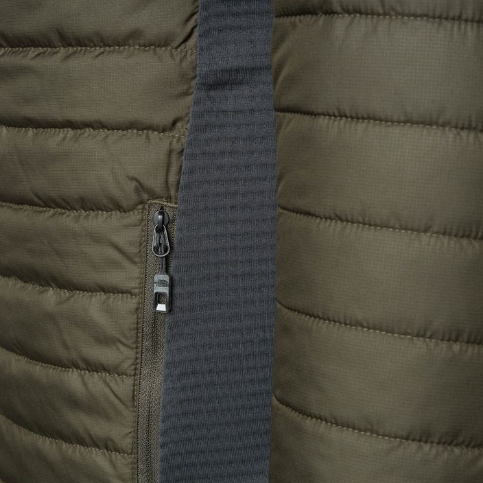 Jachetă hibridă The North Face Insulation Hybrid pentru bărbați, nou, verde taupe/asfalt gri 4
