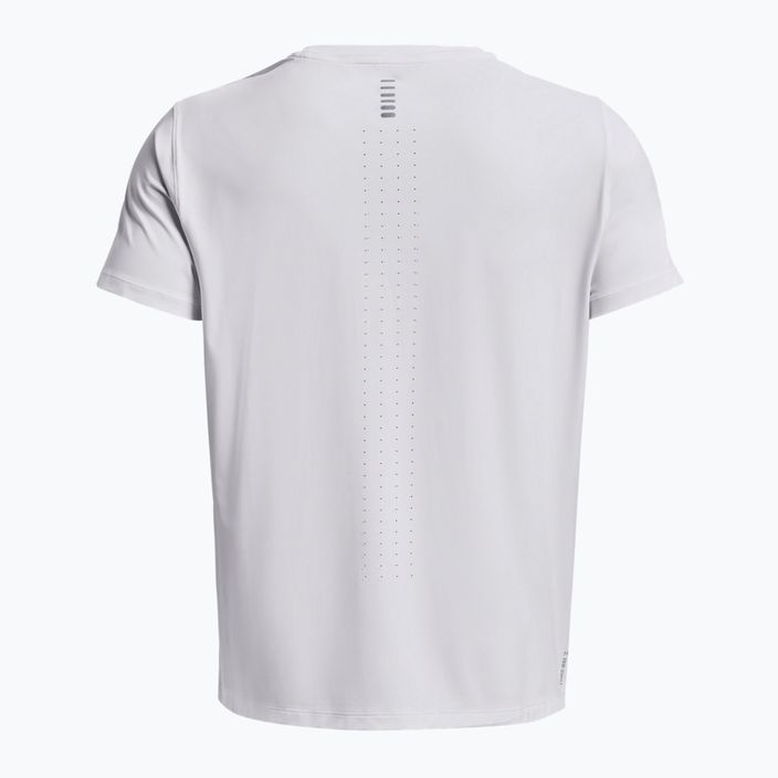 Tricou de alergare Under Armour Iso-Chill Laser Heat pentru bărbați, alb 1376518 2