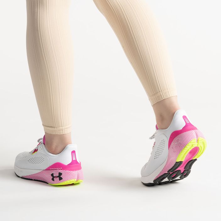 Pantofi de alergare pentru femei Under Armour W Hovr Machina 3 alb și roz 3024907 13