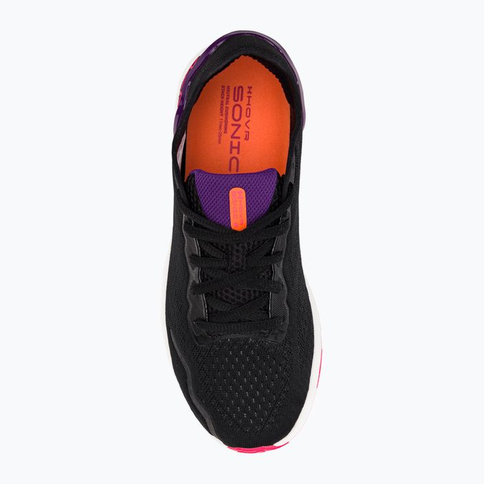 Pantofi de alergare pentru femei Under Armour W Hovr Sonic 6 negru / galaxy violet / roz șoc 3026128 6