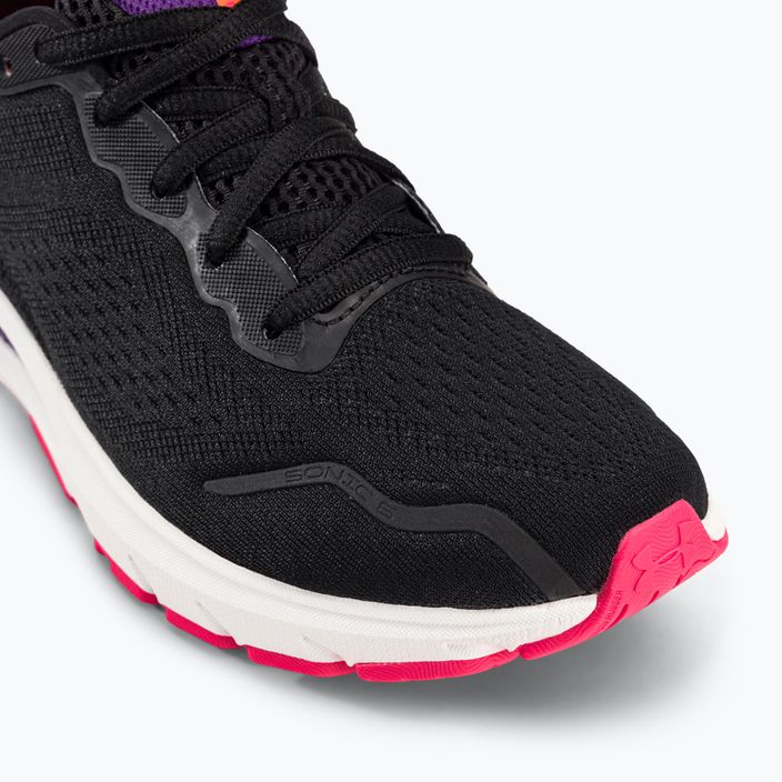 Pantofi de alergare pentru femei Under Armour W Hovr Sonic 6 negru / galaxy violet / roz șoc 3026128 8