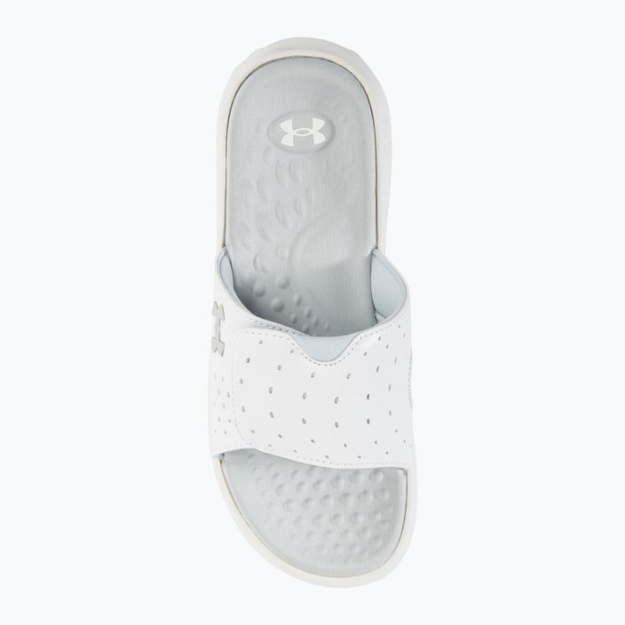 Papuci pentru femei Under Armour Ignite 7 SL white/white/halo gray 6