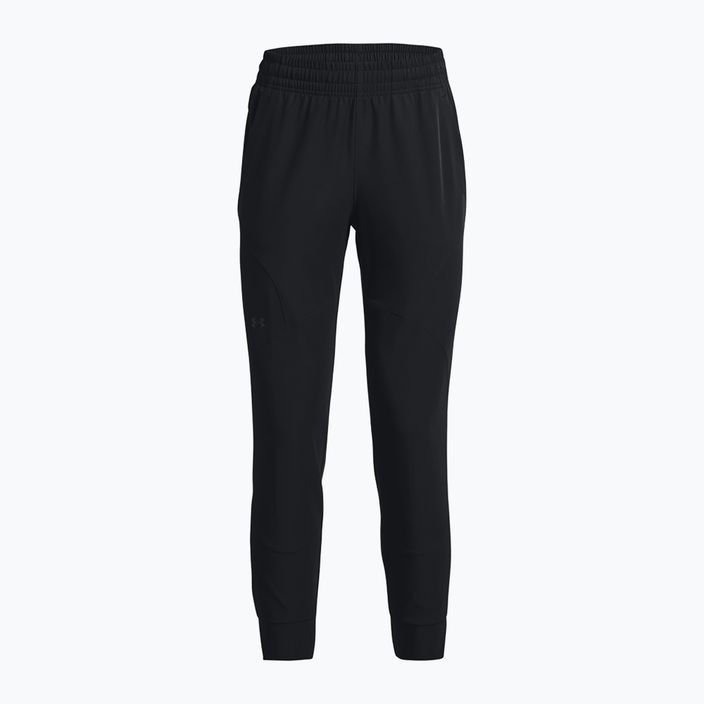 Pantaloni de antrenament pentru femei Under Armour Unstoppable Jogger black/black 4